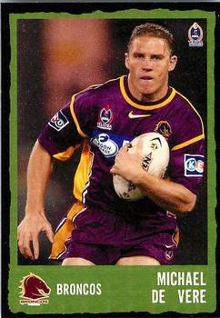 2004 Daily Telegraph NRL #7 Michael DeVere Front